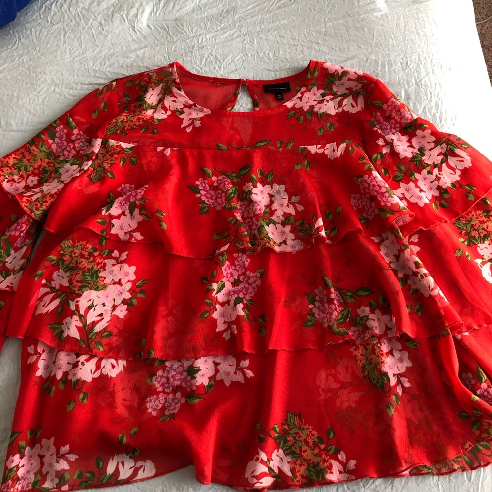 Flowery Blouse
